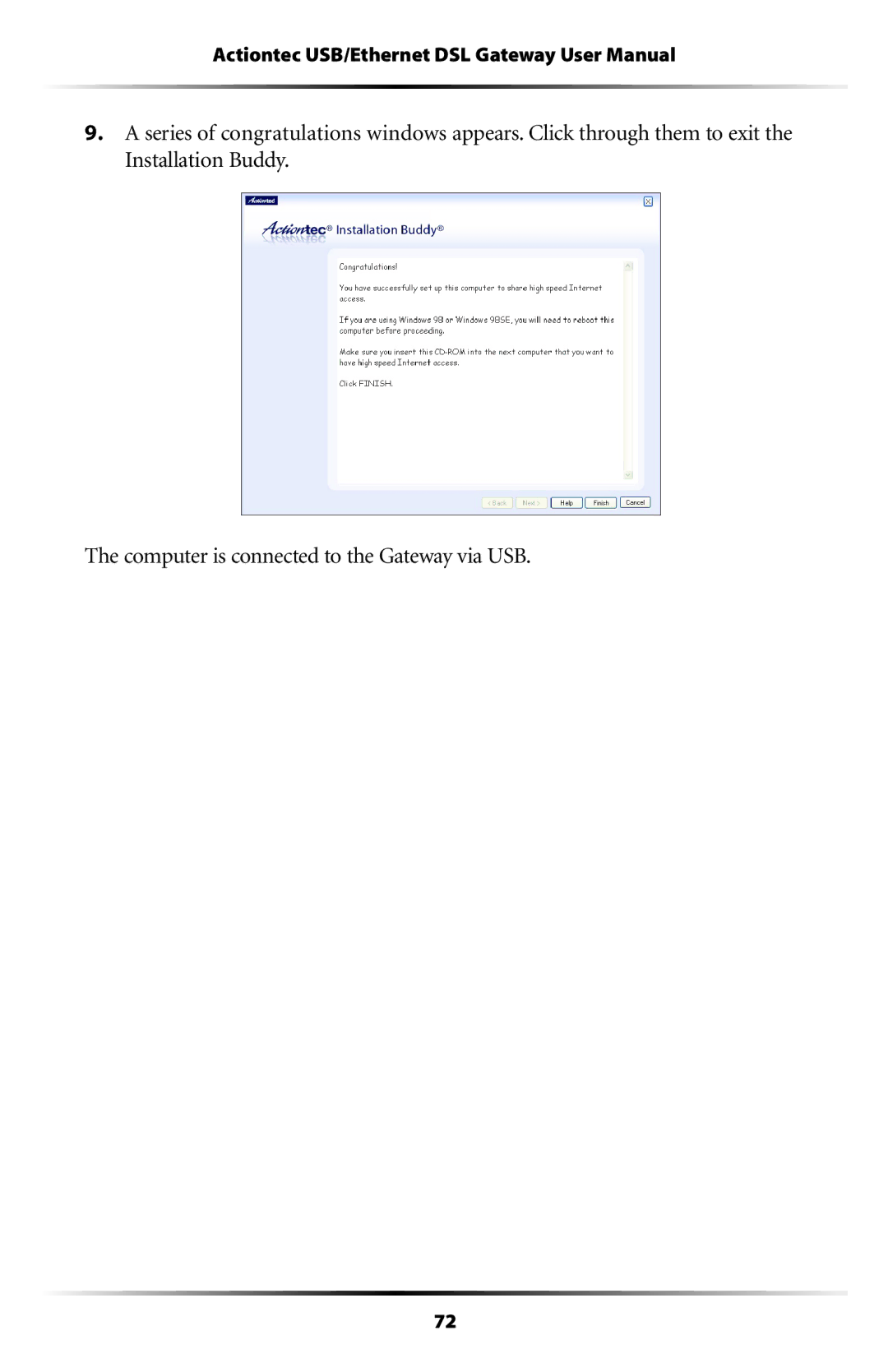 Gateway GT704 user manual 