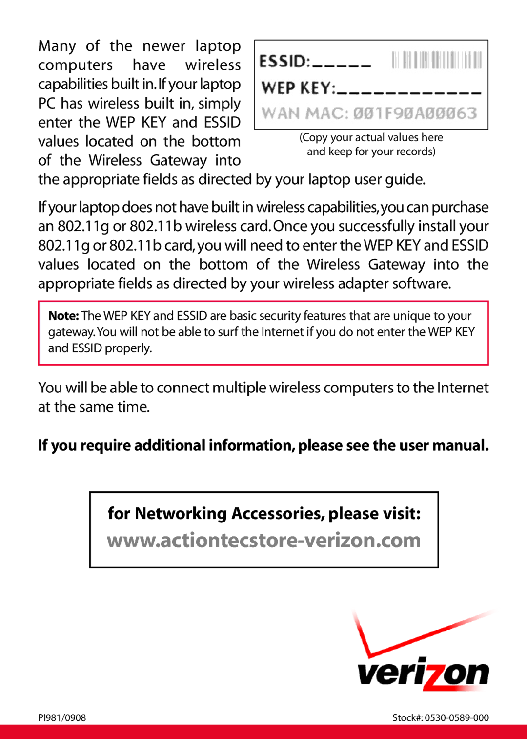 Gateway GT704WGB manual Appropriate fields as directed by your laptopuser guide 