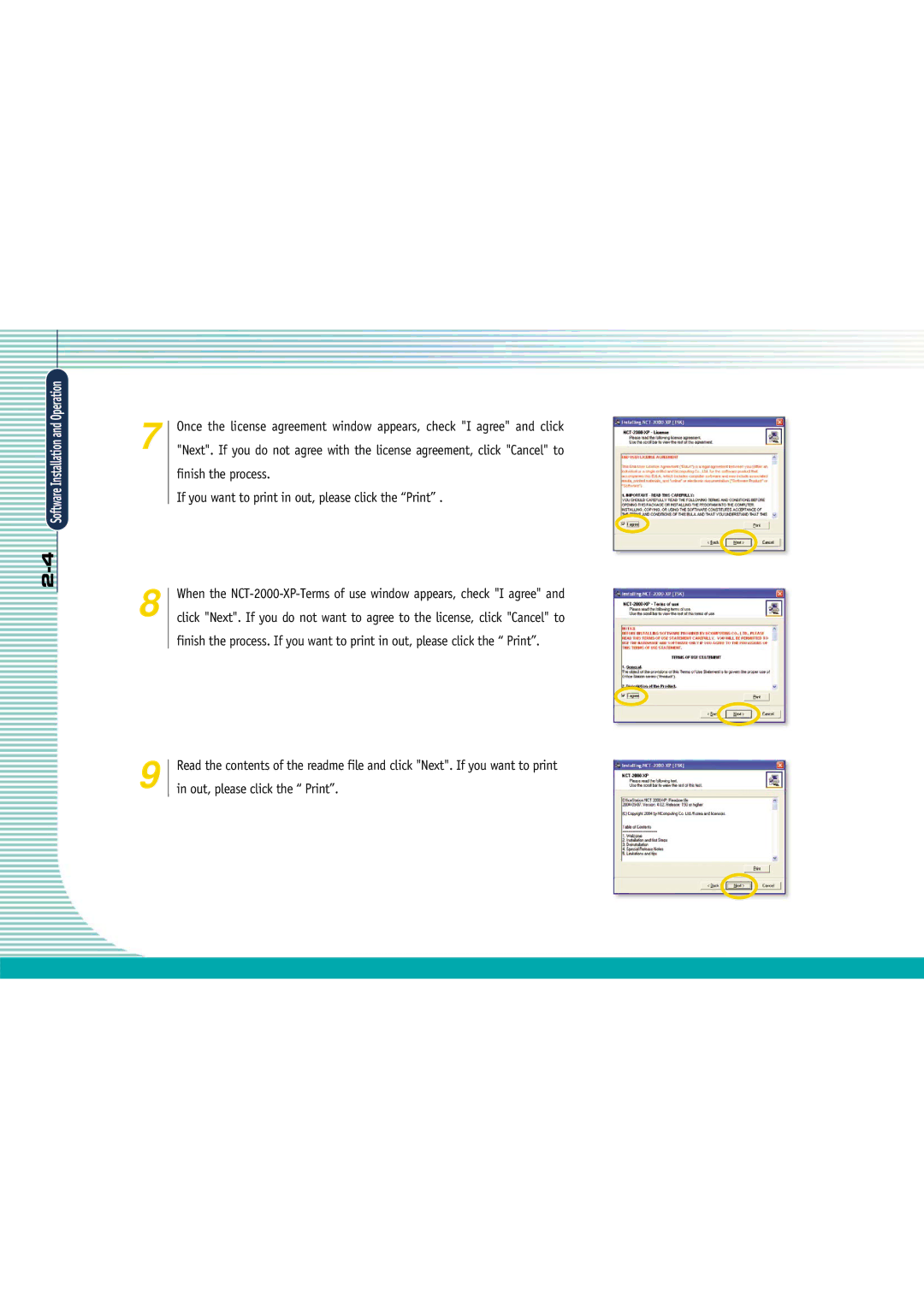 Gateway L110 manual Software Installation and Operation 