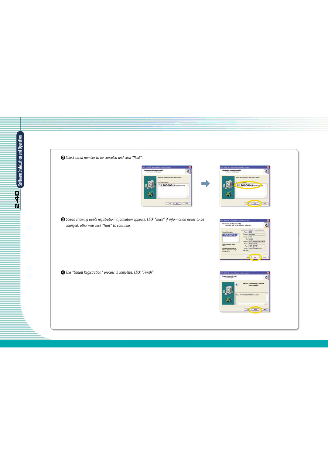 Gateway L110 manual Software Installation and Operation 