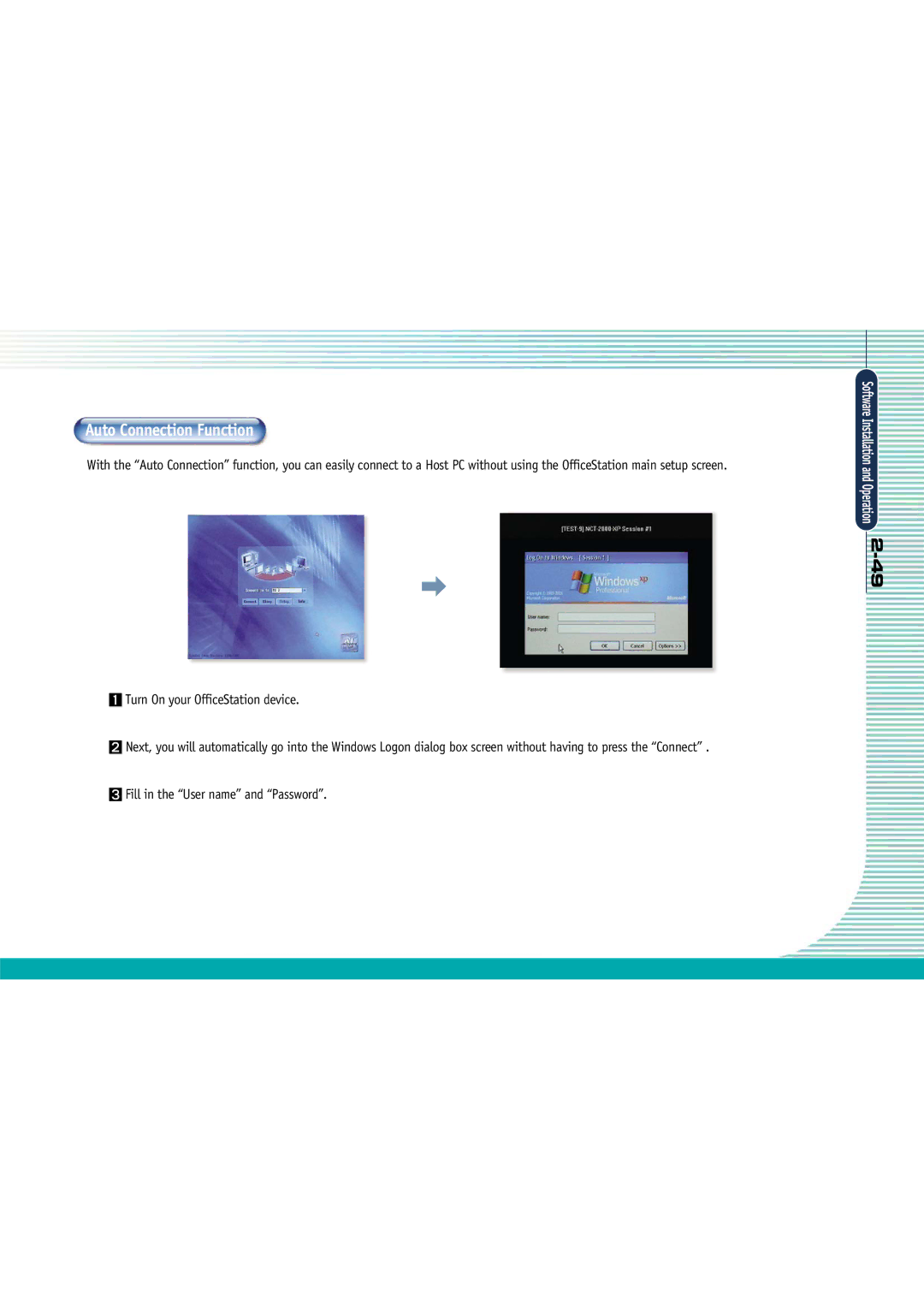 Gateway L110 manual Auto Connection Function 