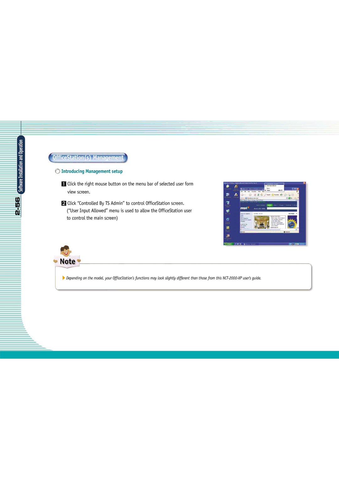 Gateway L110 manual OfficeStations Management, Introducing Management setup 