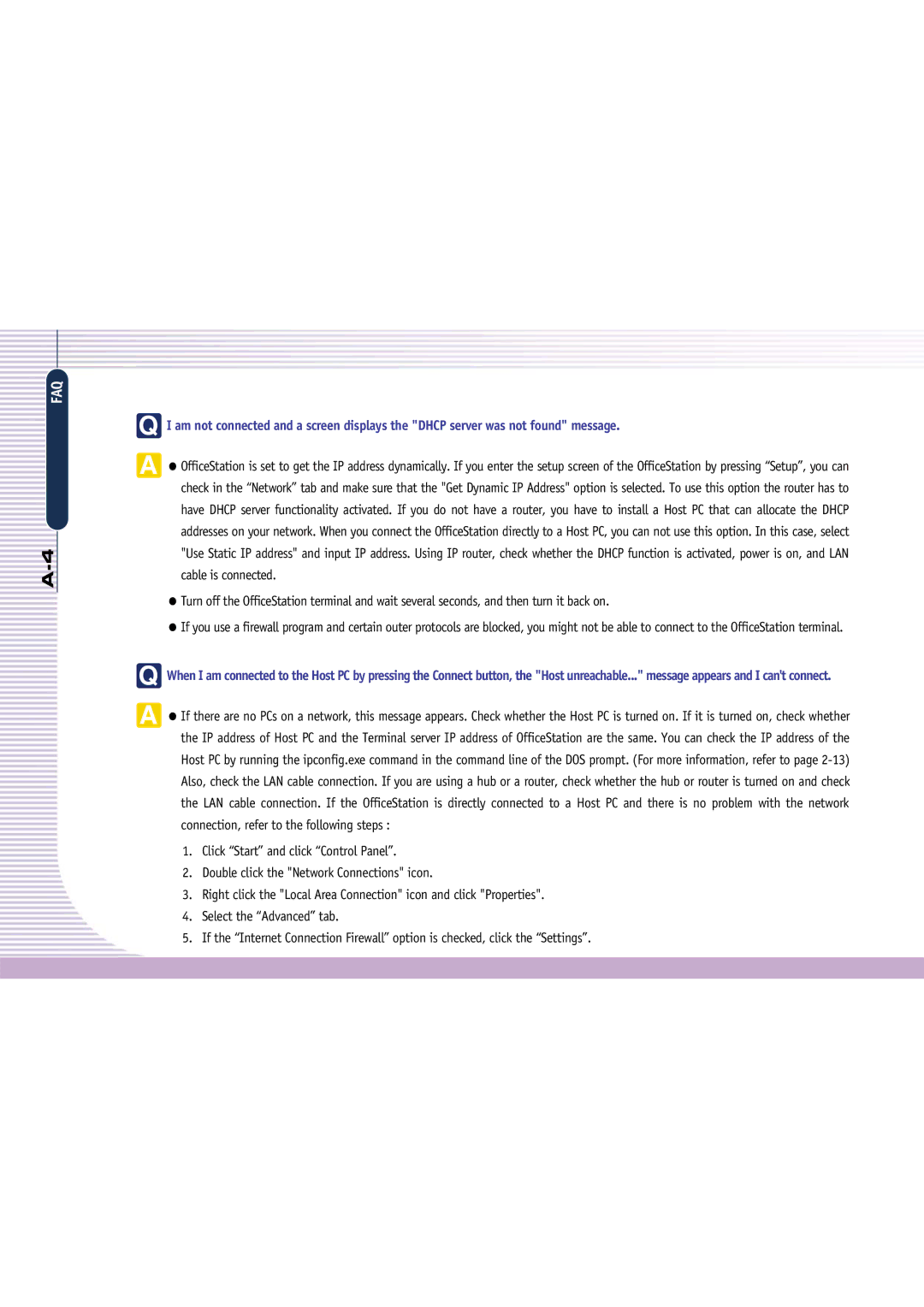 Gateway L110 manual Faq 