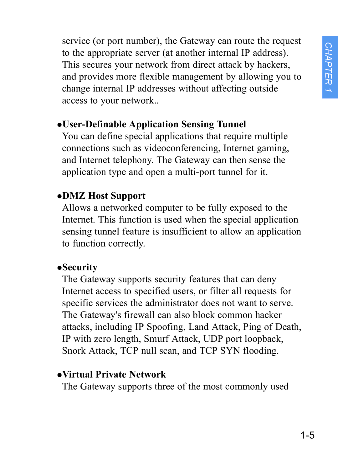 Gateway none manual Chapter 