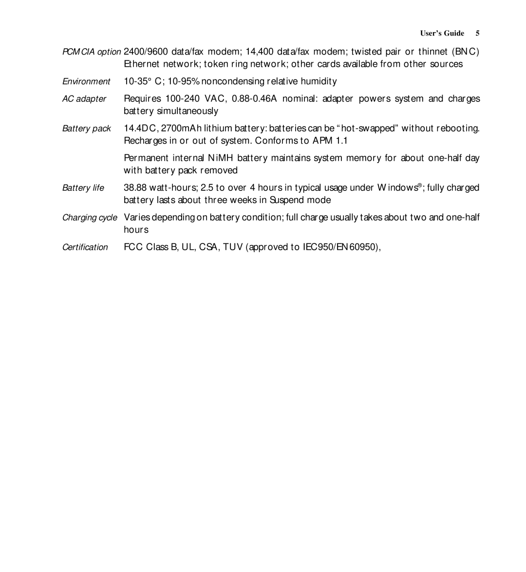 Gateway SYSMAN017AAUS manual User’s Guide 