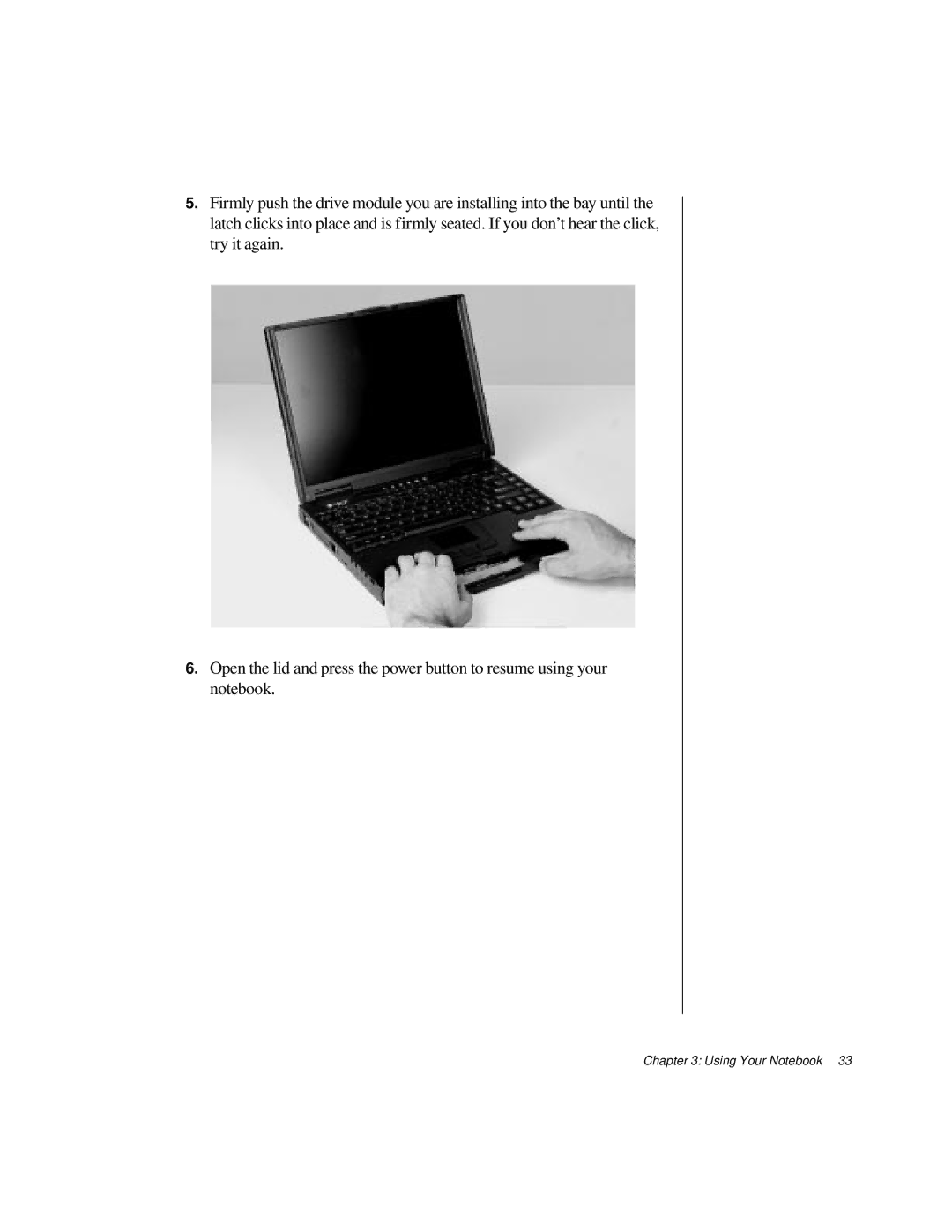 Gateway TM 5150 manual Using Your Notebook 