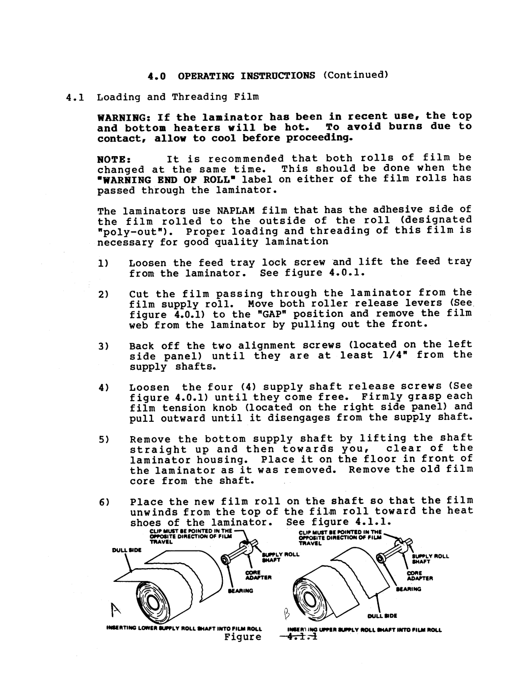 GBC 6250, 6360 manual 