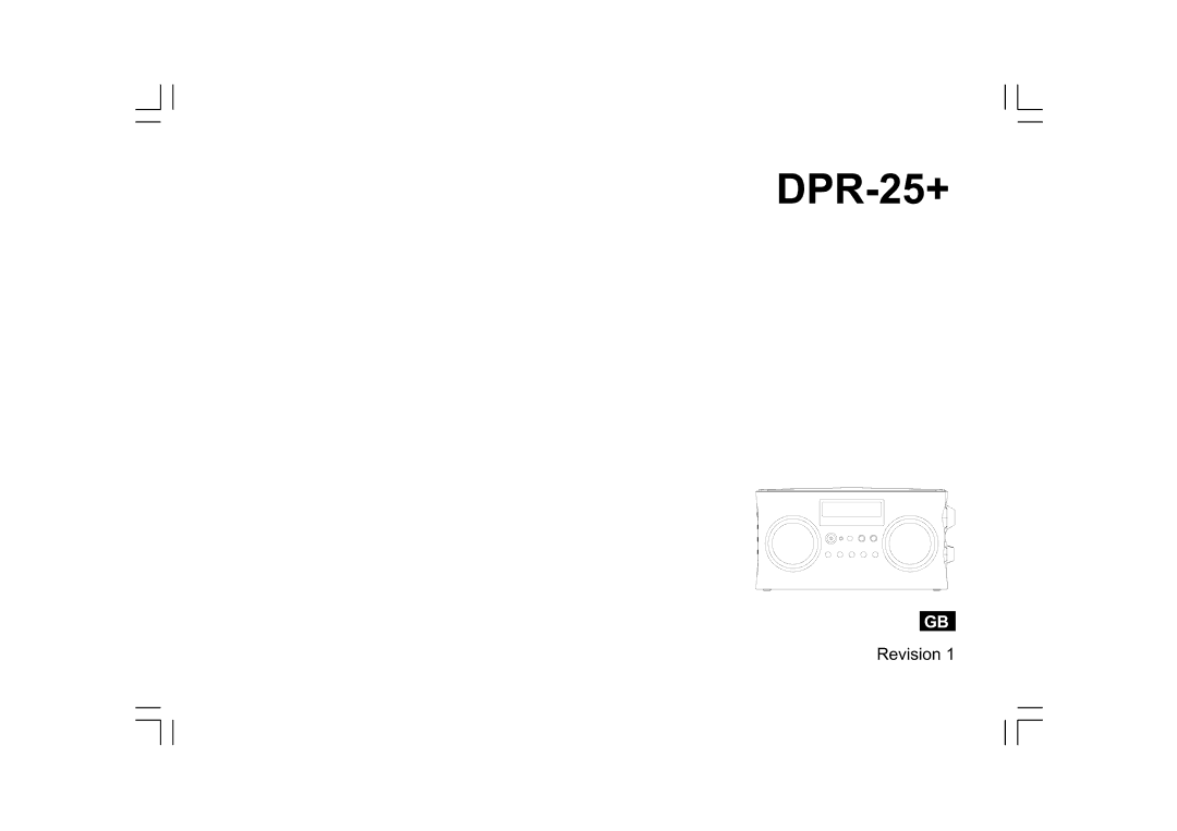 GBC DPR-25+ manual 