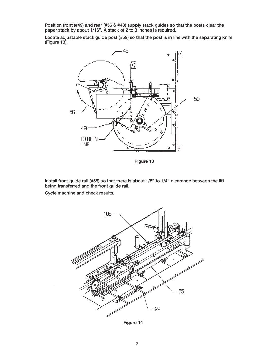 GBC USP 13 manual To be Line 