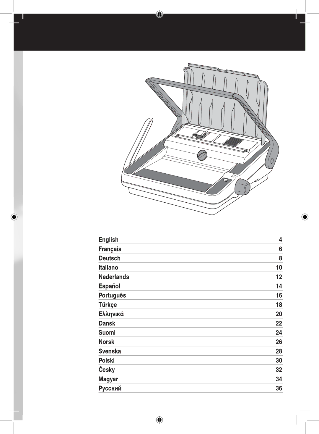 GBC W18 instruction manual 