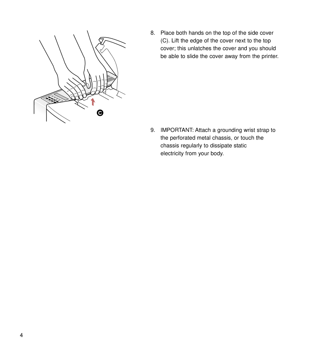 GCC Printers 12 manual 