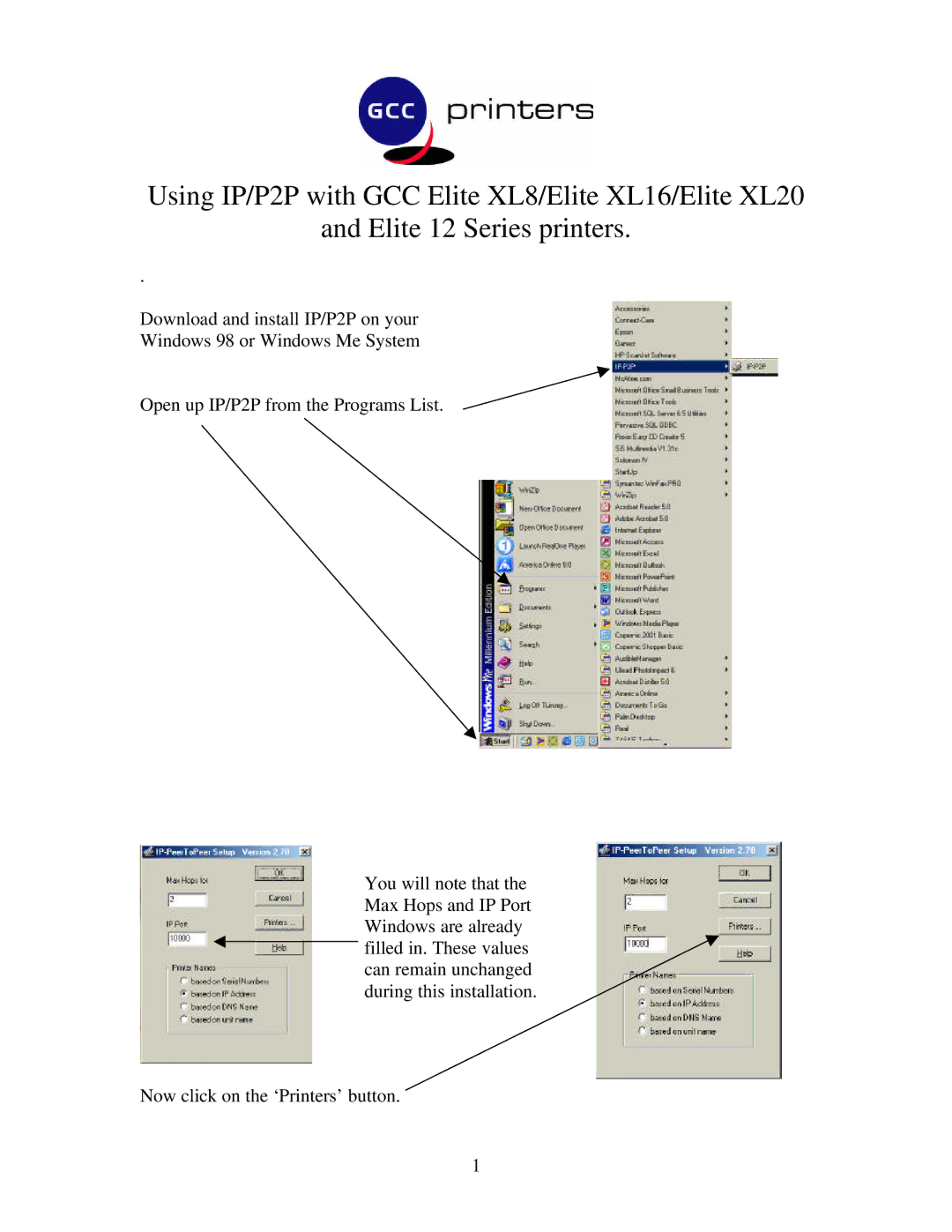 GCC Printers ELITE XL16, ELITE XL8, XL 20, ELITE 12 manual 