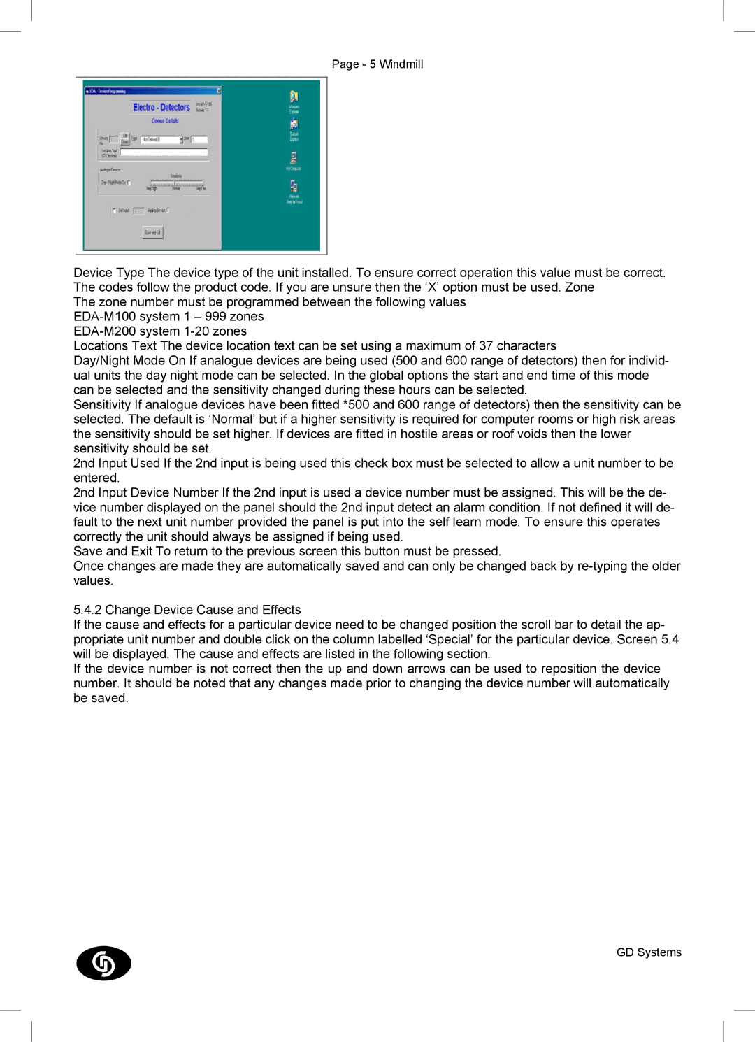 GD Commerce Control and Booster Panels, EDA-M300, EDA-M350, EDA-M100, EDA-M200, EDA-M150 manual Windmill 