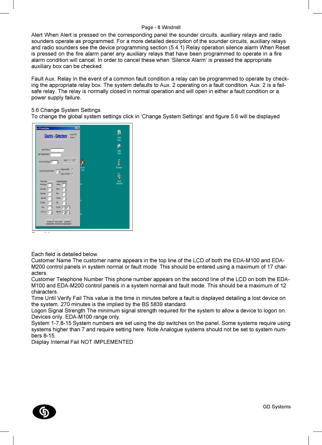 GD Commerce EDA-M100, EDA-M300, EDA-M350, EDA-M200, EDA-M150, Control and Booster Panels manual Windmill 