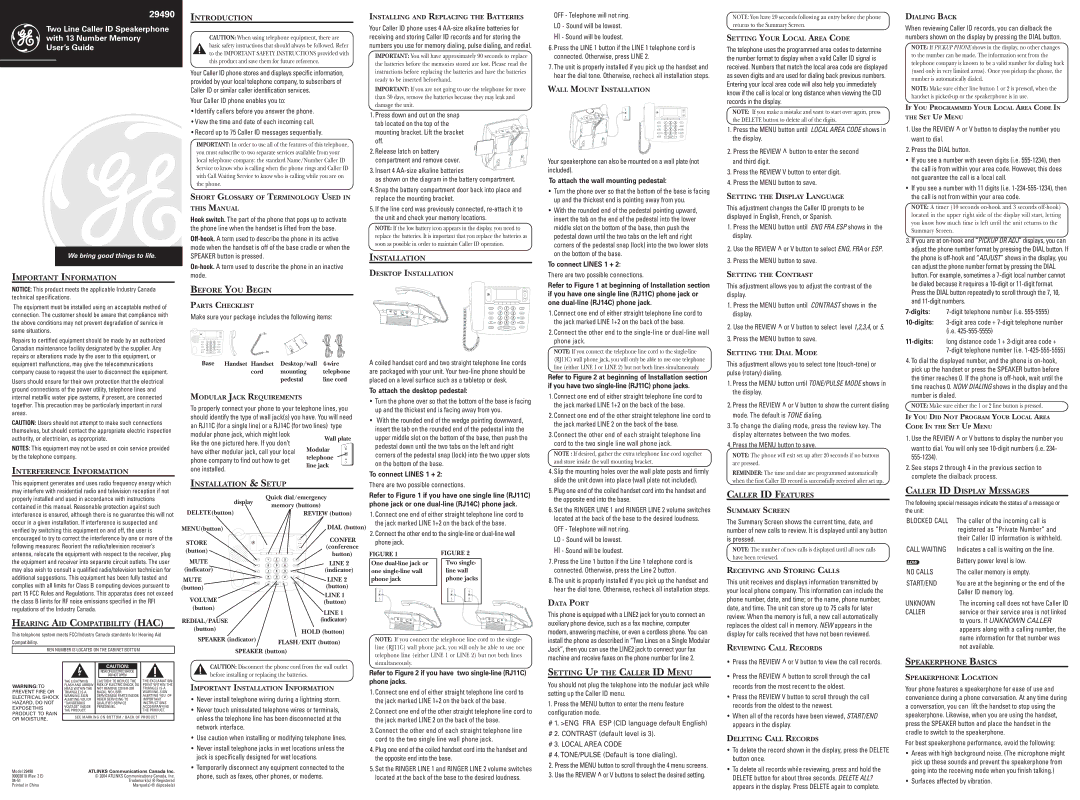 GE 00002010 technical specifications To attach the wall mounting pedestal, To connect Lines 1 + 