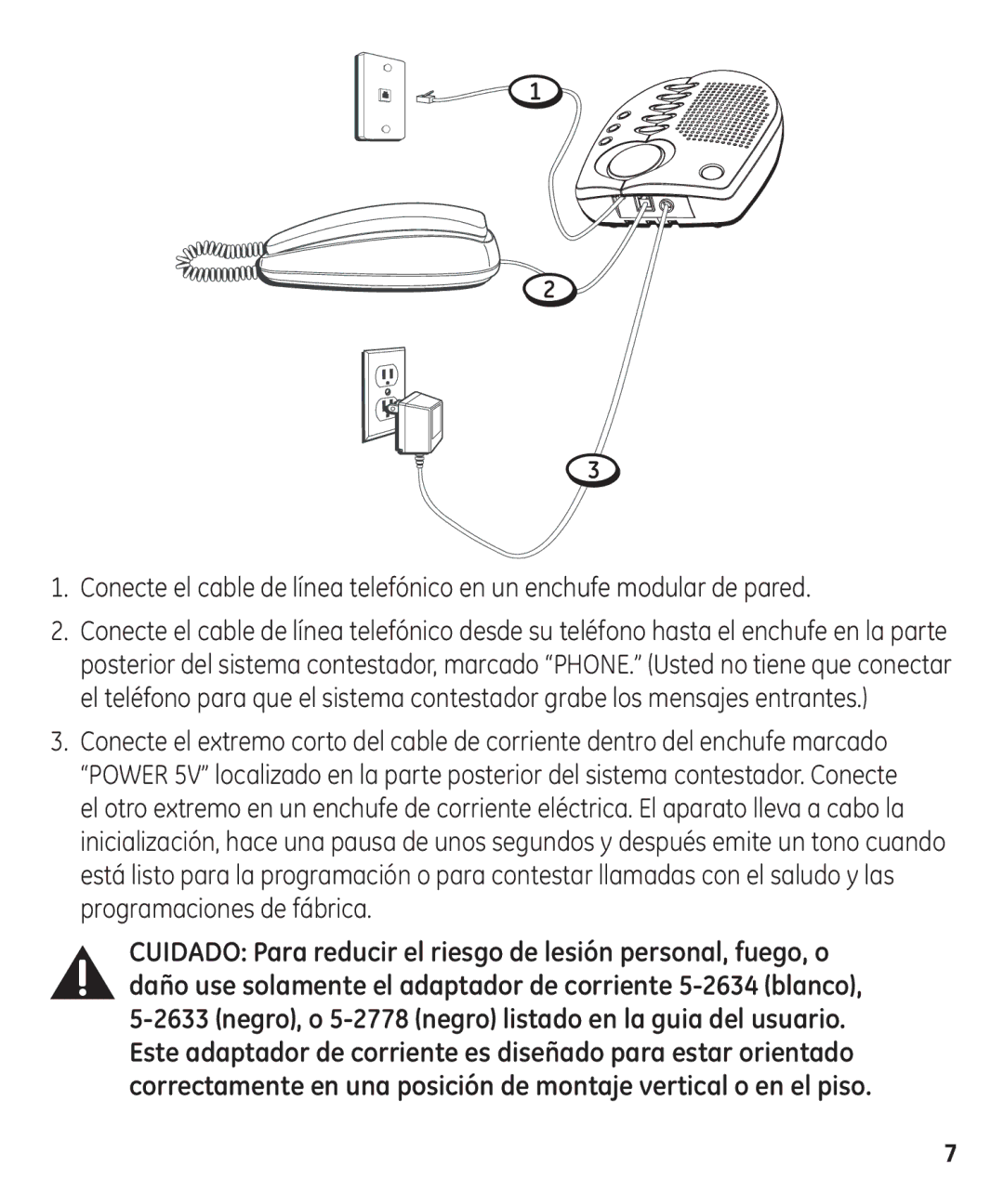 GE 00003287 manual 