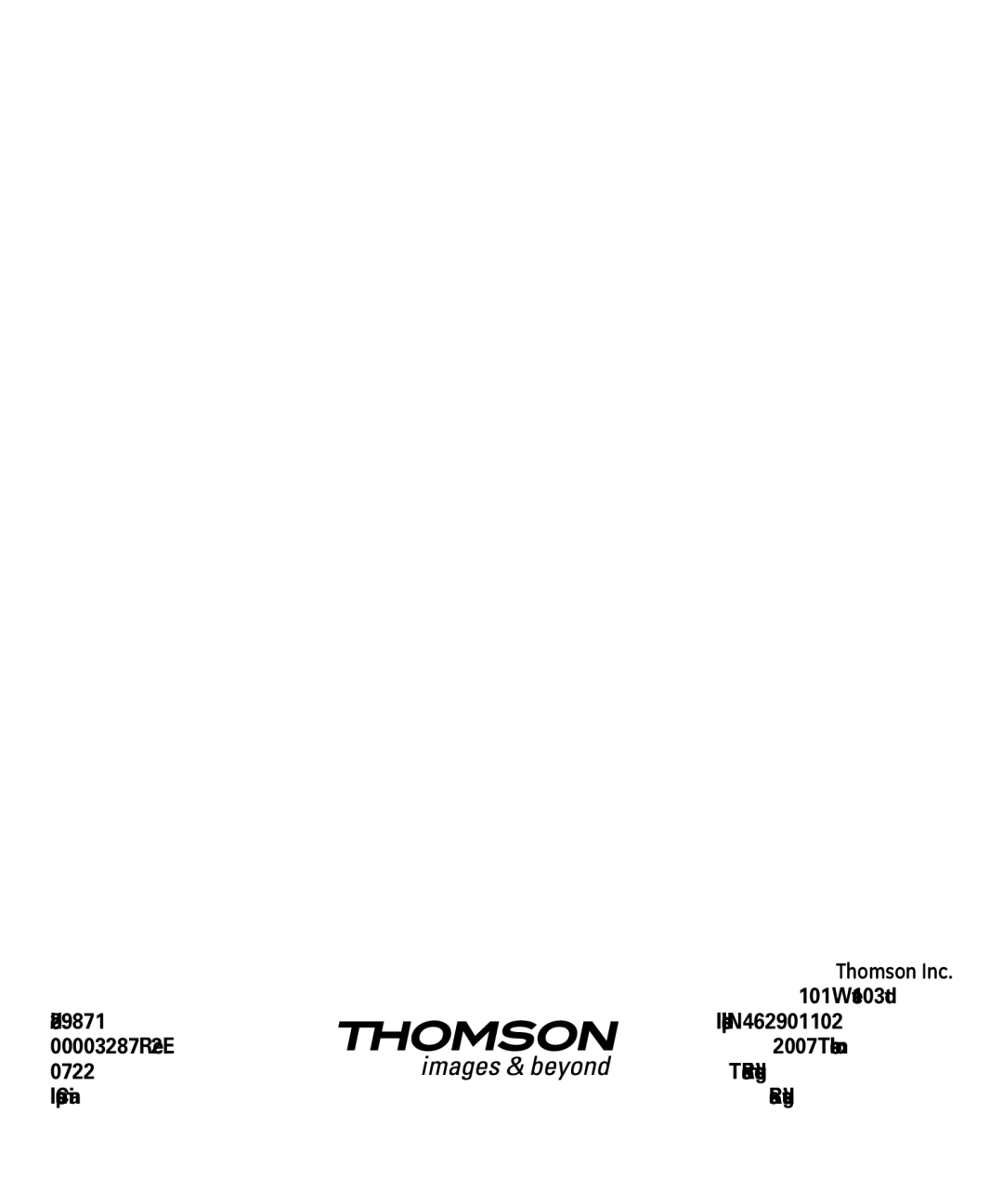 GE 00003287 manual Modelo 