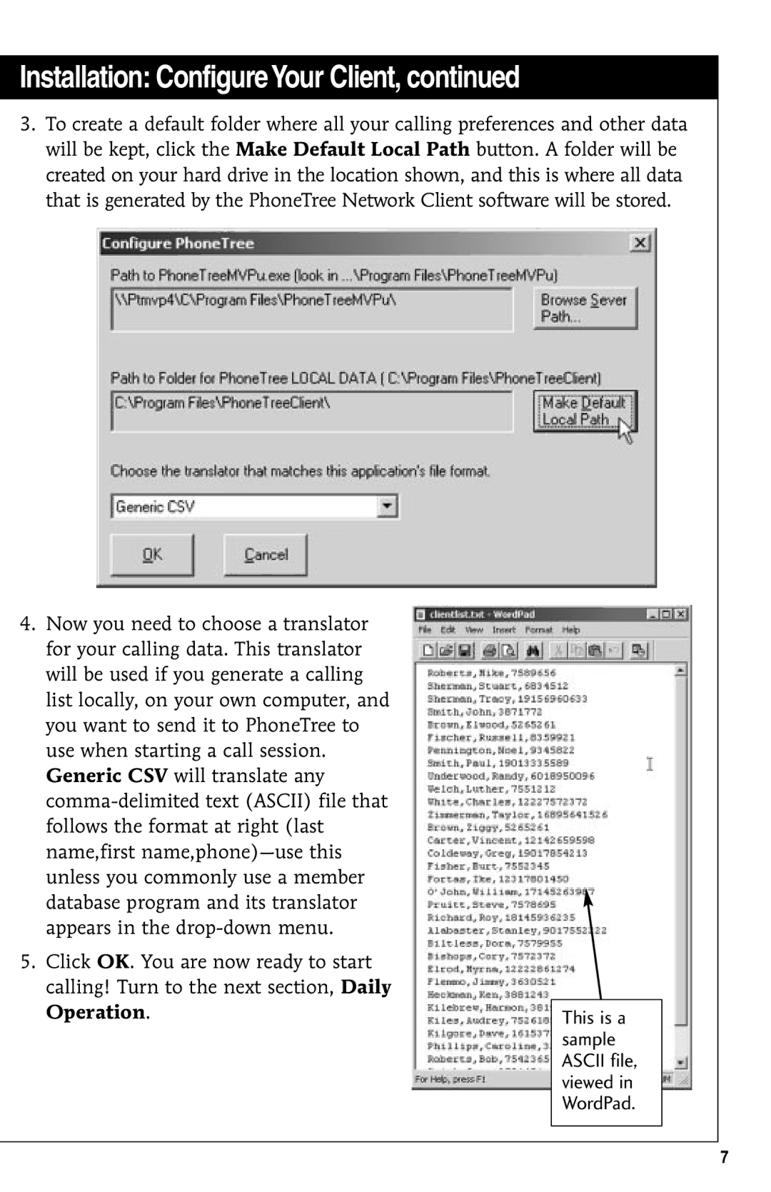 GE 10/02 Network operating instructions Operation 