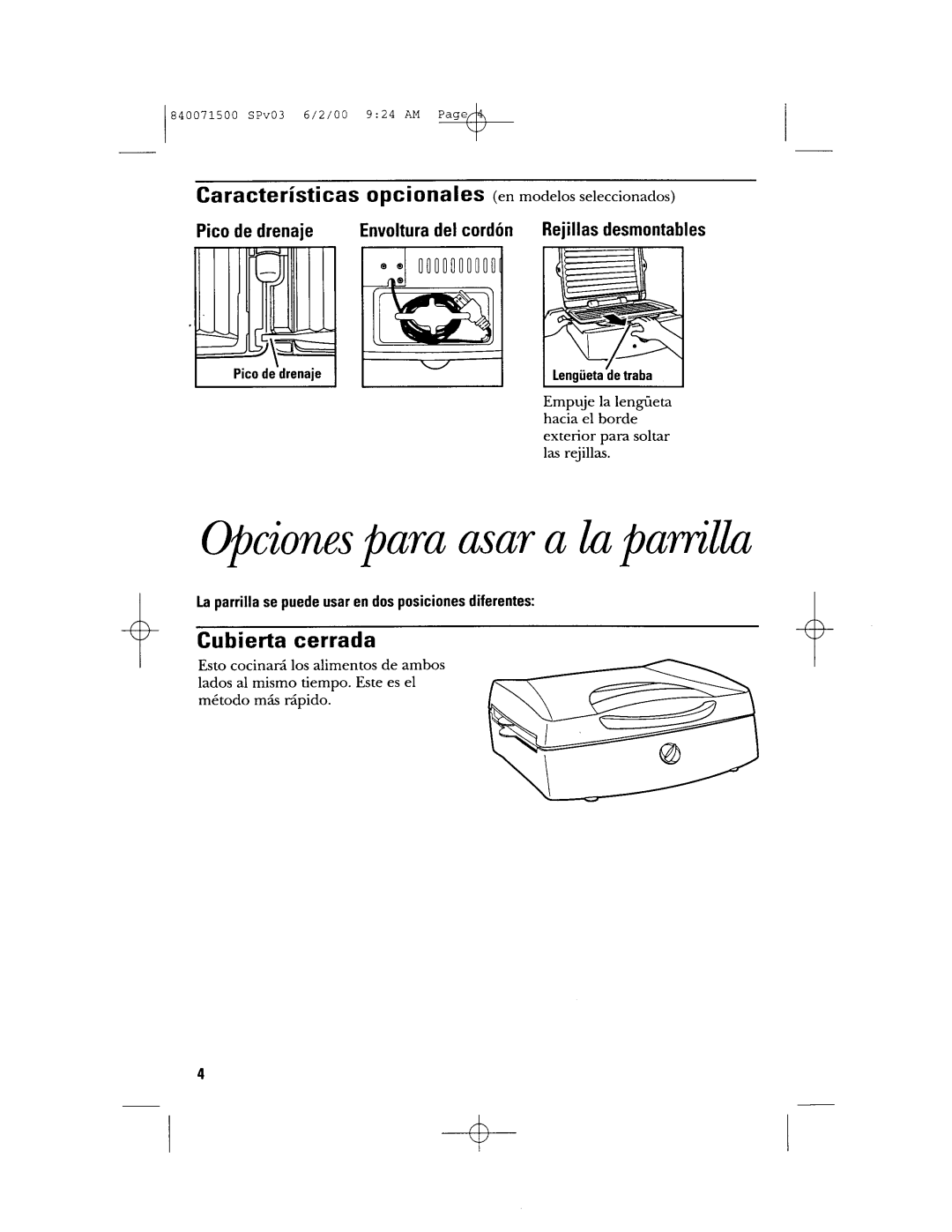 GE 106604 manual 