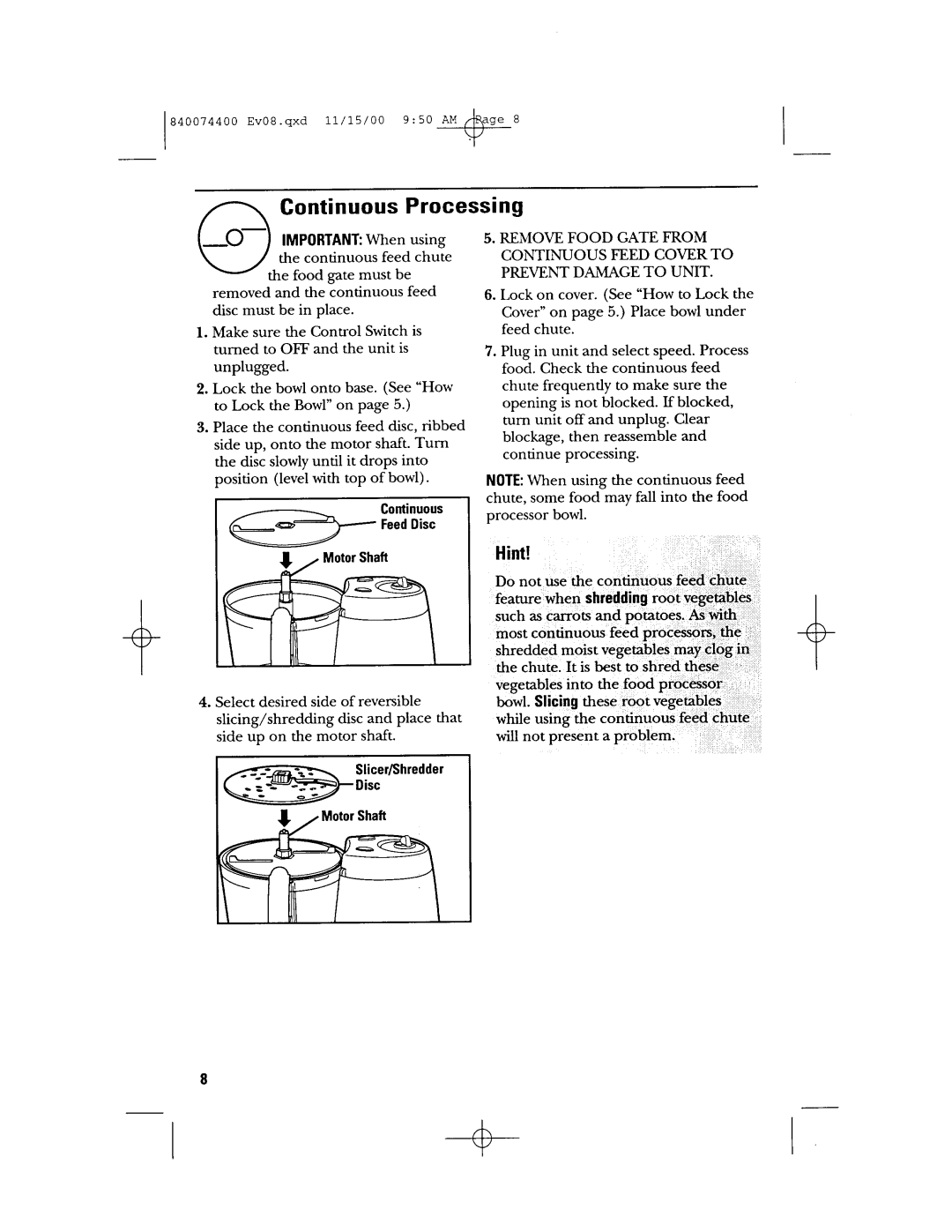 GE 106622 manual 