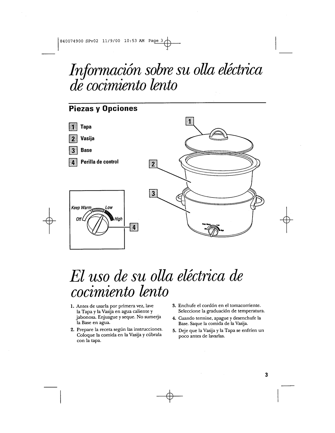 GE 106661 manual 