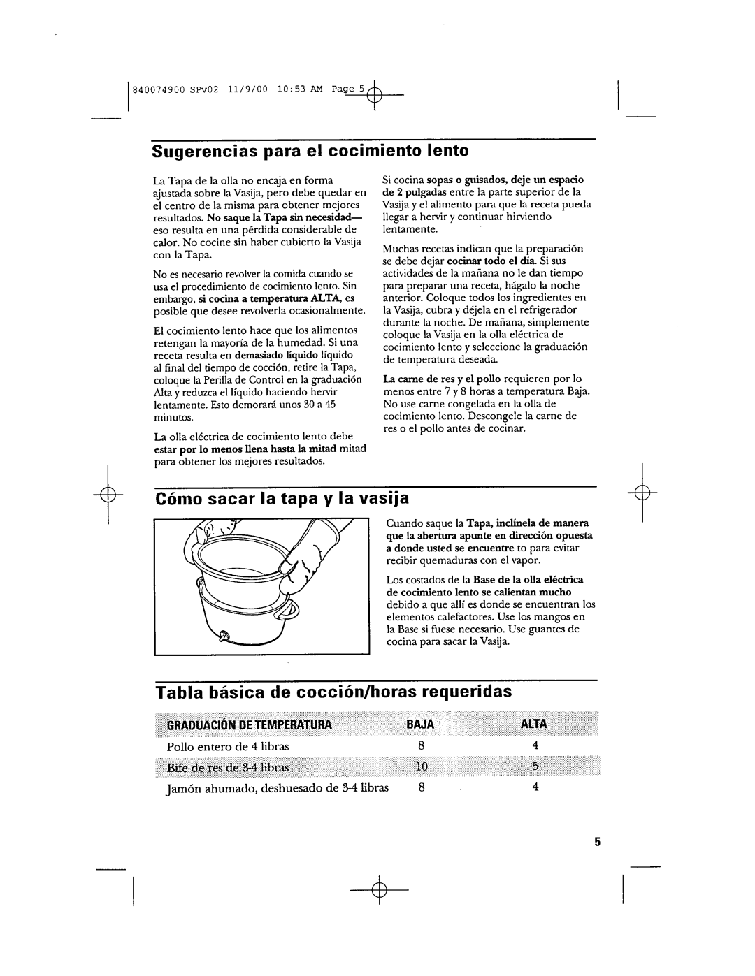 GE 106661 manual 