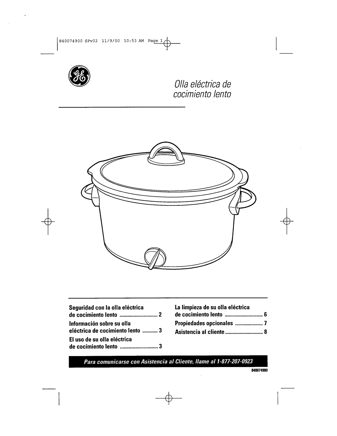 GE 106661 manual 