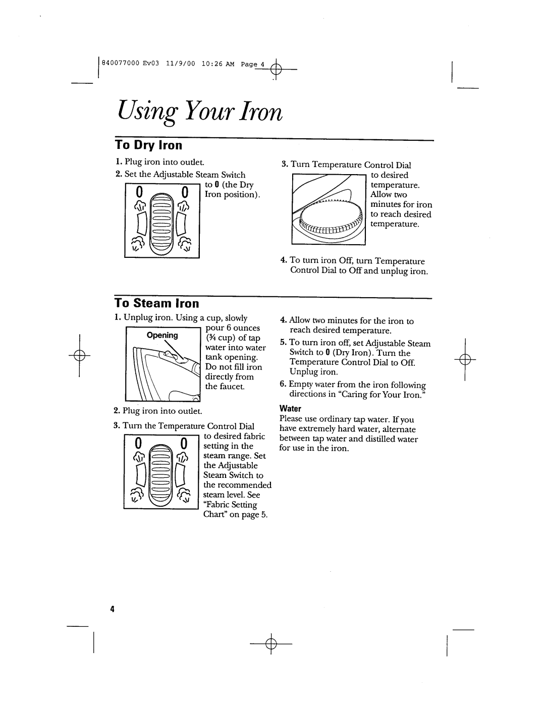 GE 106761 manual 