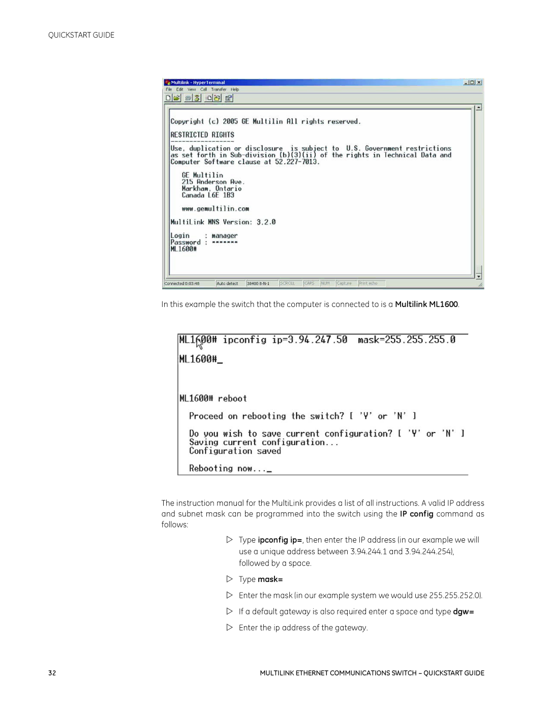 GE 1601-9026-A3 quick start Quickstart Guide 