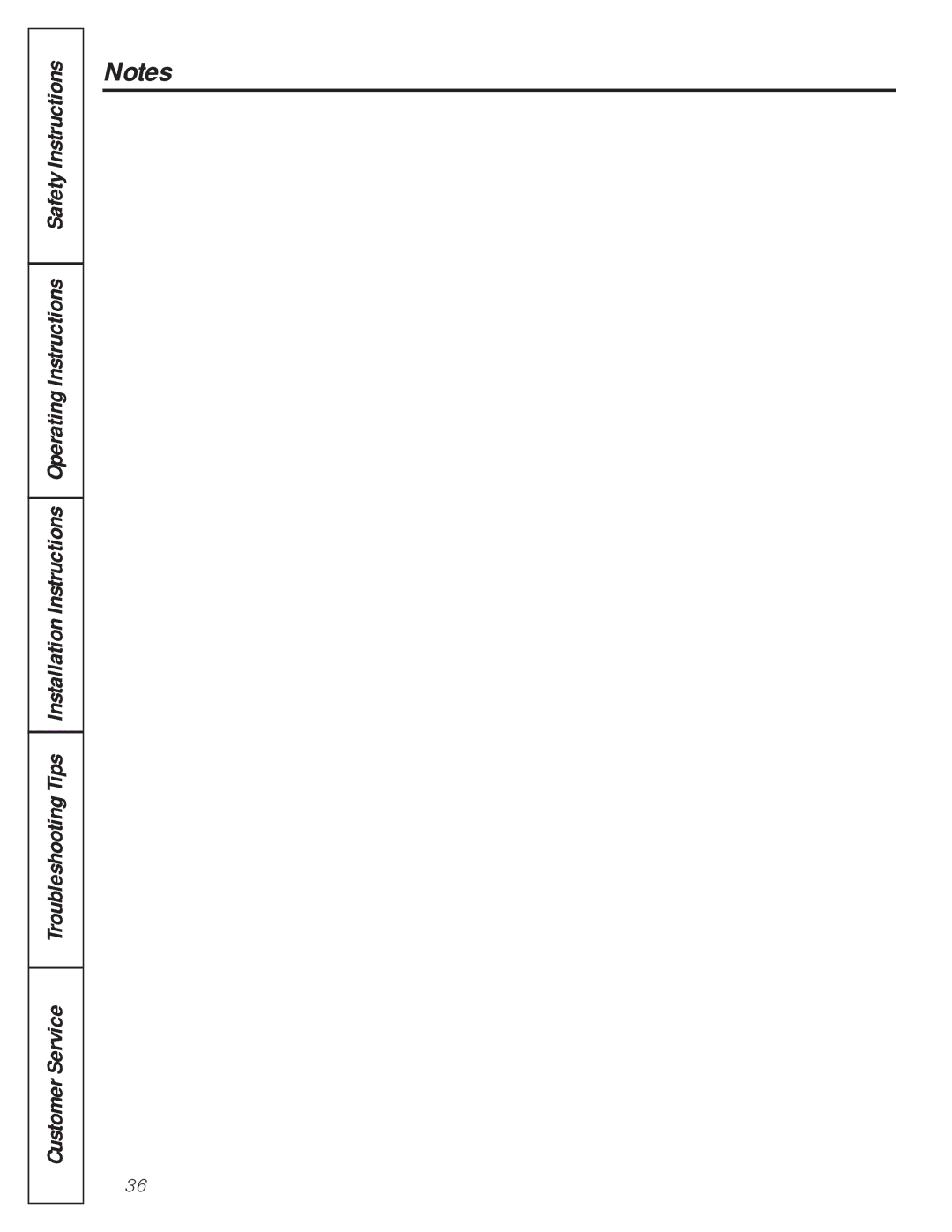 GE 162D9617P005 owner manual CustomerService 