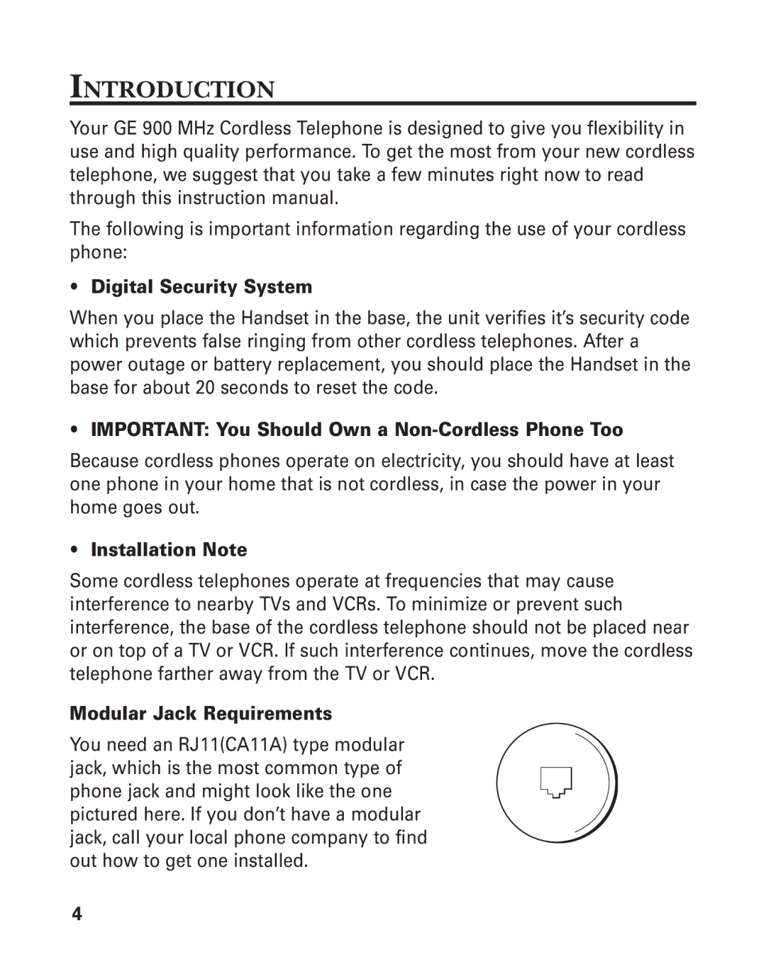 GE 18-Feb, 17-Feb manual Introduction, Digital Security System 