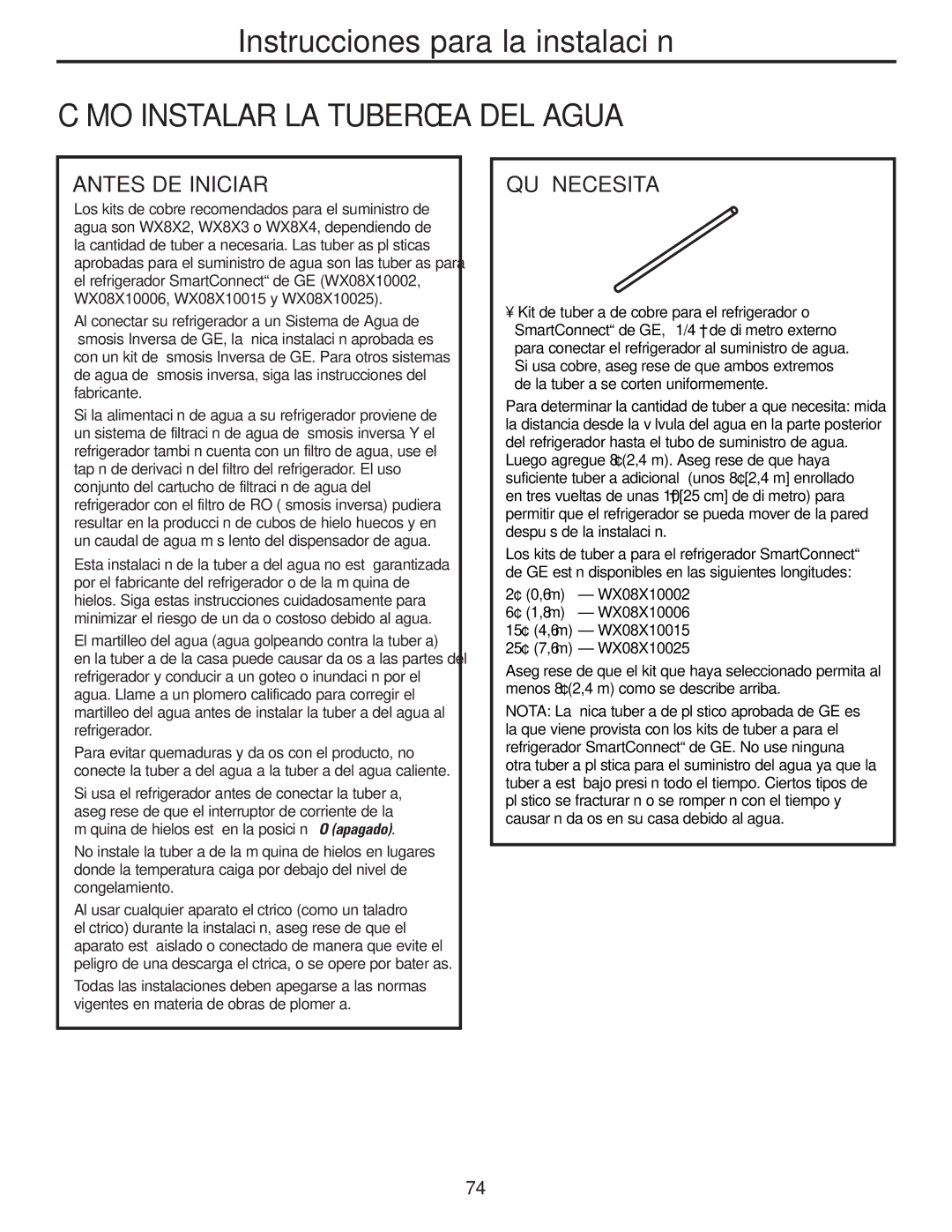 GE 197D3351P003 installation instructions Antes DE Iniciar, QUÉ Necesita 