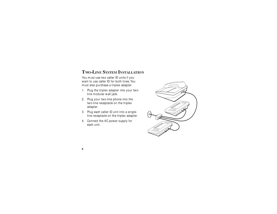 GE 2-9079, 347A8359-0001 manual TWO-LINE System Installation 