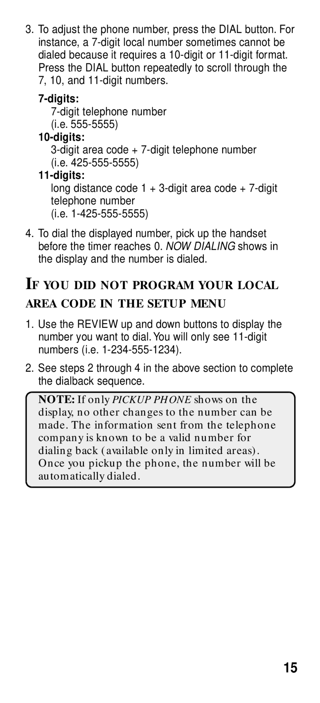 GE 2-9191 manual Digits 