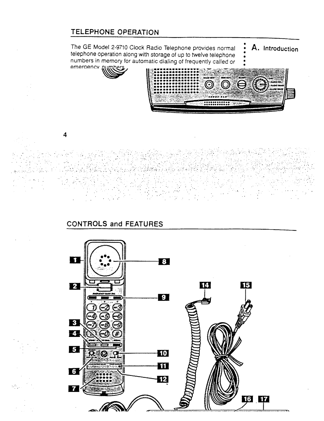 GE 2-9710, 2-971OA manual Telephone Operation, Introduction, Automatic, To Make a Call, To Receive a Call 