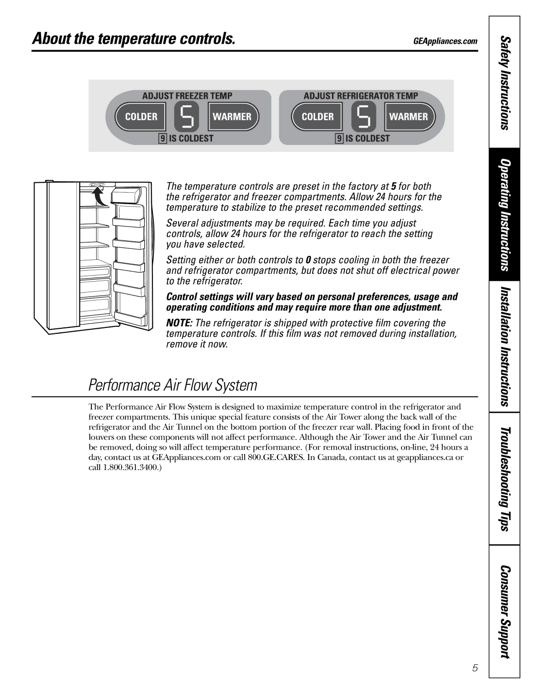 GE 200D2600P015 installation instructions About the temperature controls, Warmer 