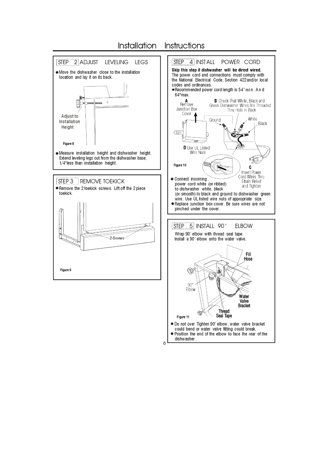 GE 206C1559P148 installation instructions 