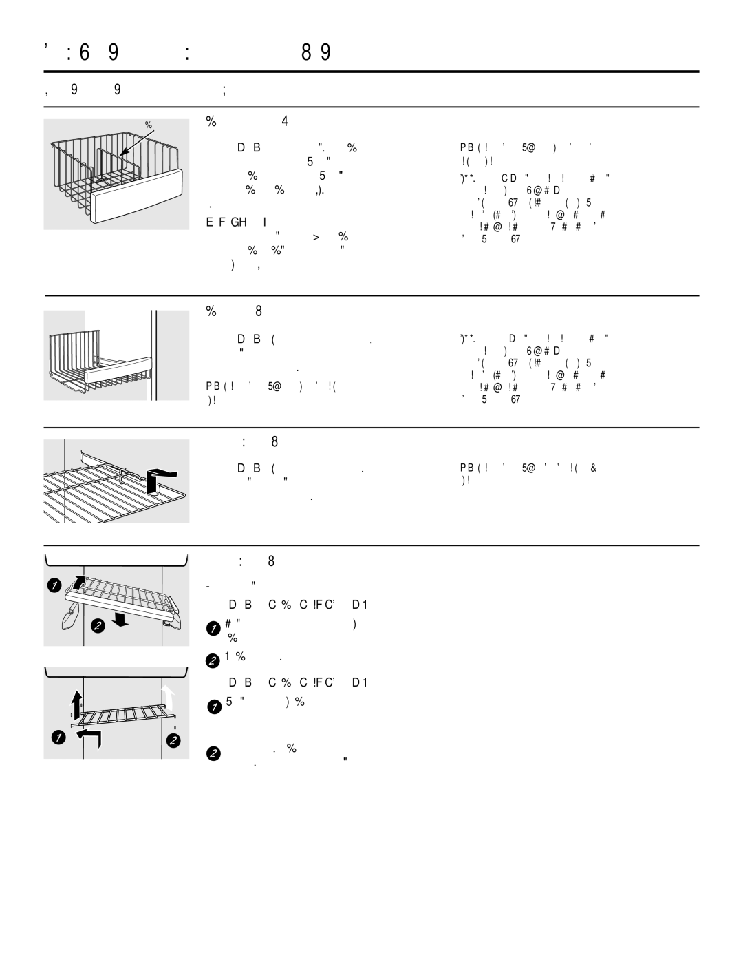 GE 21, 23, 25, 27, 29 installation instructions ·Ï¿ıÈ· Î·Ù·„‡ÎÙË, ˘ÚﬁÌÂÓ· Ú¿ÊÈ· Î·Ù·„‡ÎÙË, ·ıÂÚ¿ Ú¿ÊÈ· Î·Ù·„‡ÎÙË 