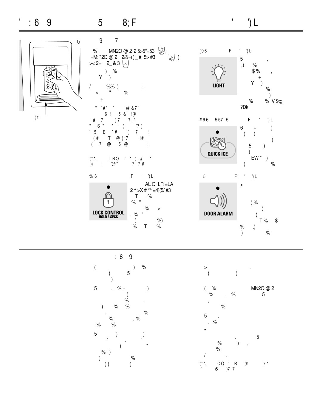 GE 21, 23, 25, 27, 29 installation instructions · Ó· ¯Úëûèìôôè‹Ûâùâ Ùô ‰È·Óôì¤·, „ ªÂ ÂÈÏÂÁÌ¤ÓË ÙË ı¤ÛË Cubed ICE, ‰ÂÓ 