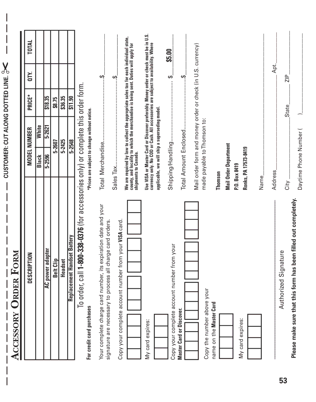 GE 21015 manual $5.00 