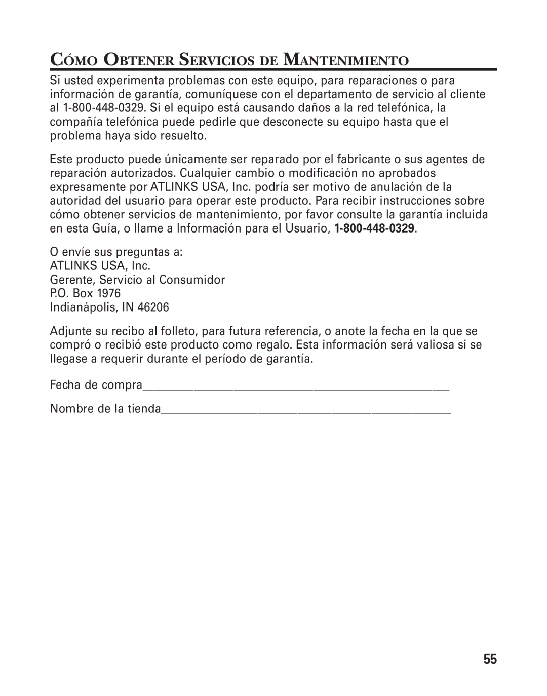 GE 21025/26 manual Cómo Obtener Servicios DE Mantenimiento 