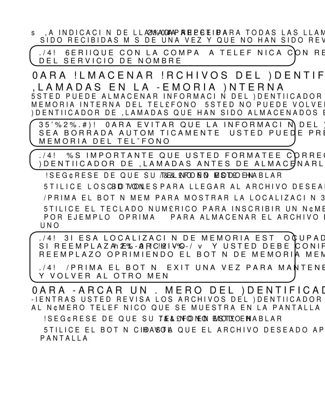 GE 21029 manual Para Marcar un Número del Identificador de Llamadas 