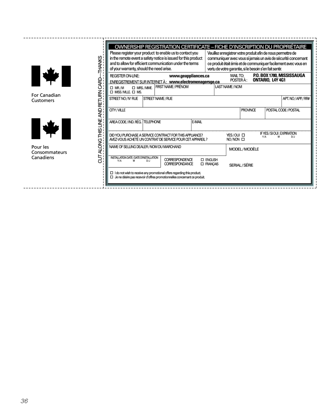 GE 25, 23 installation instructions 