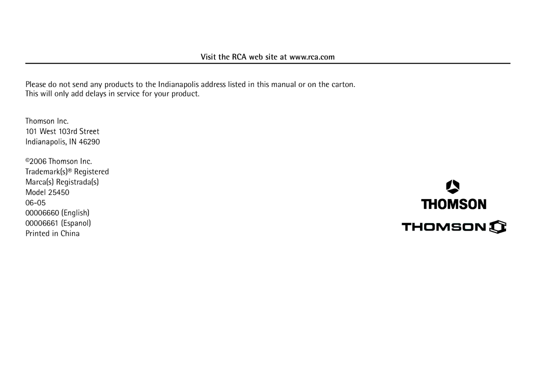 GE 25450 manual English Espanol 