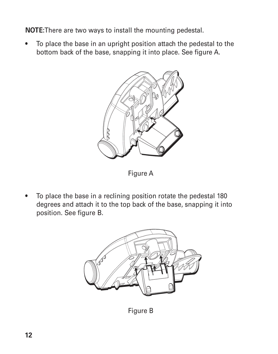 GE 25826, 25825 manual Figure B 