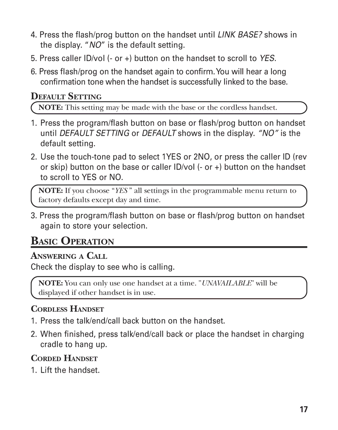 GE 00004228, 25880 manual Basic Operation 