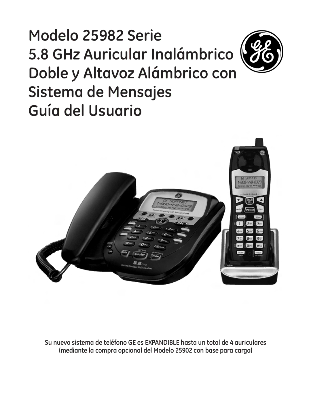 GE manual Modelo 25982 Serie 