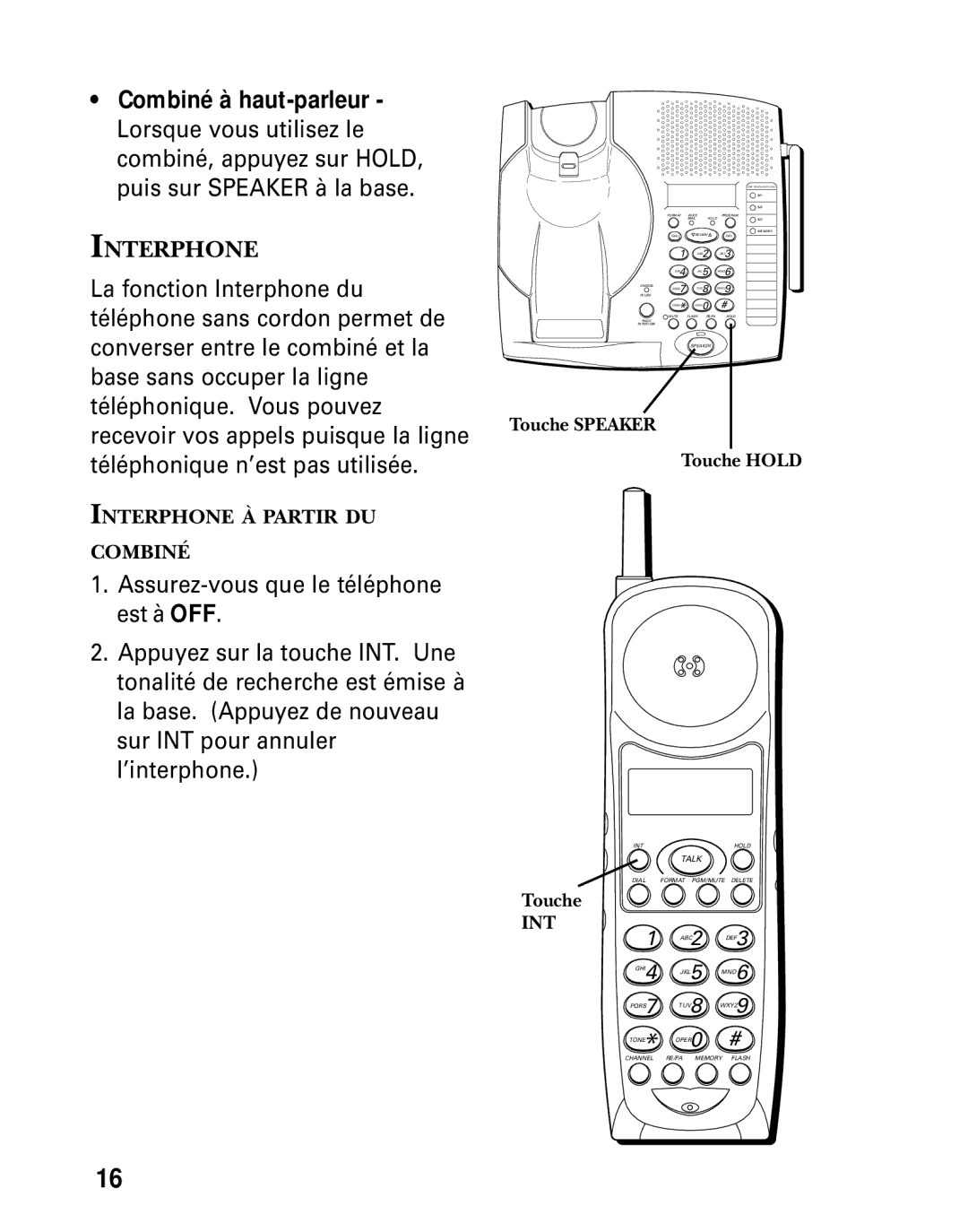 GE 26936 manual Interphone 