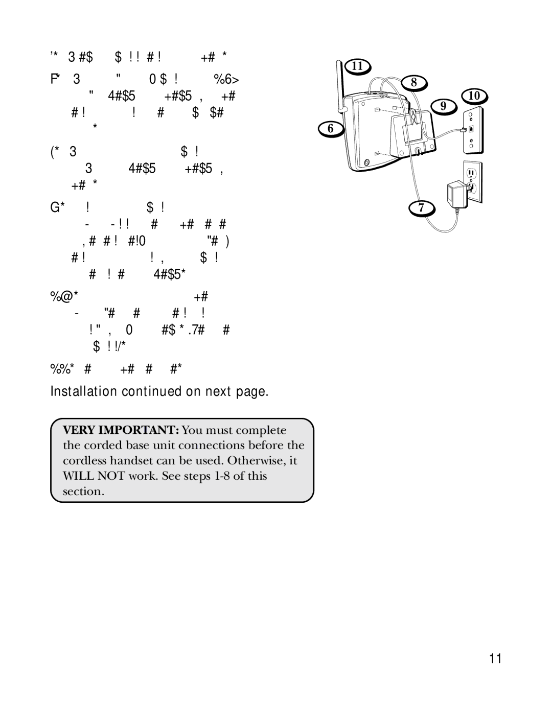 GE 26958 manual Installation on next 