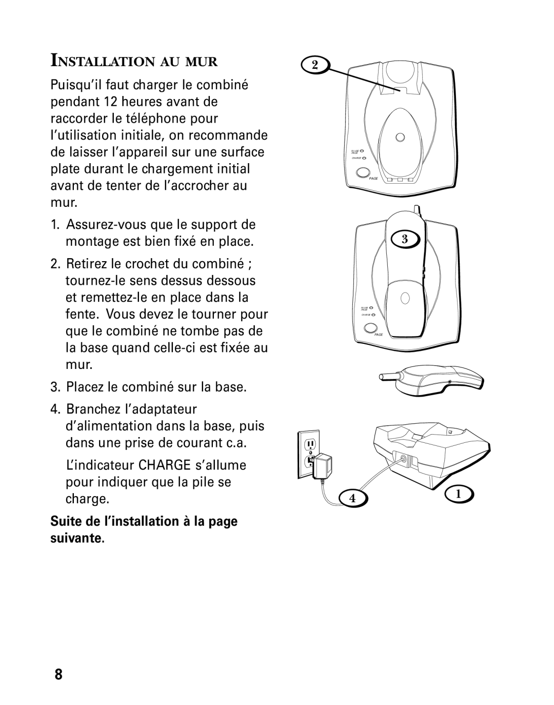 GE 27730 manual Installation AU MUR 